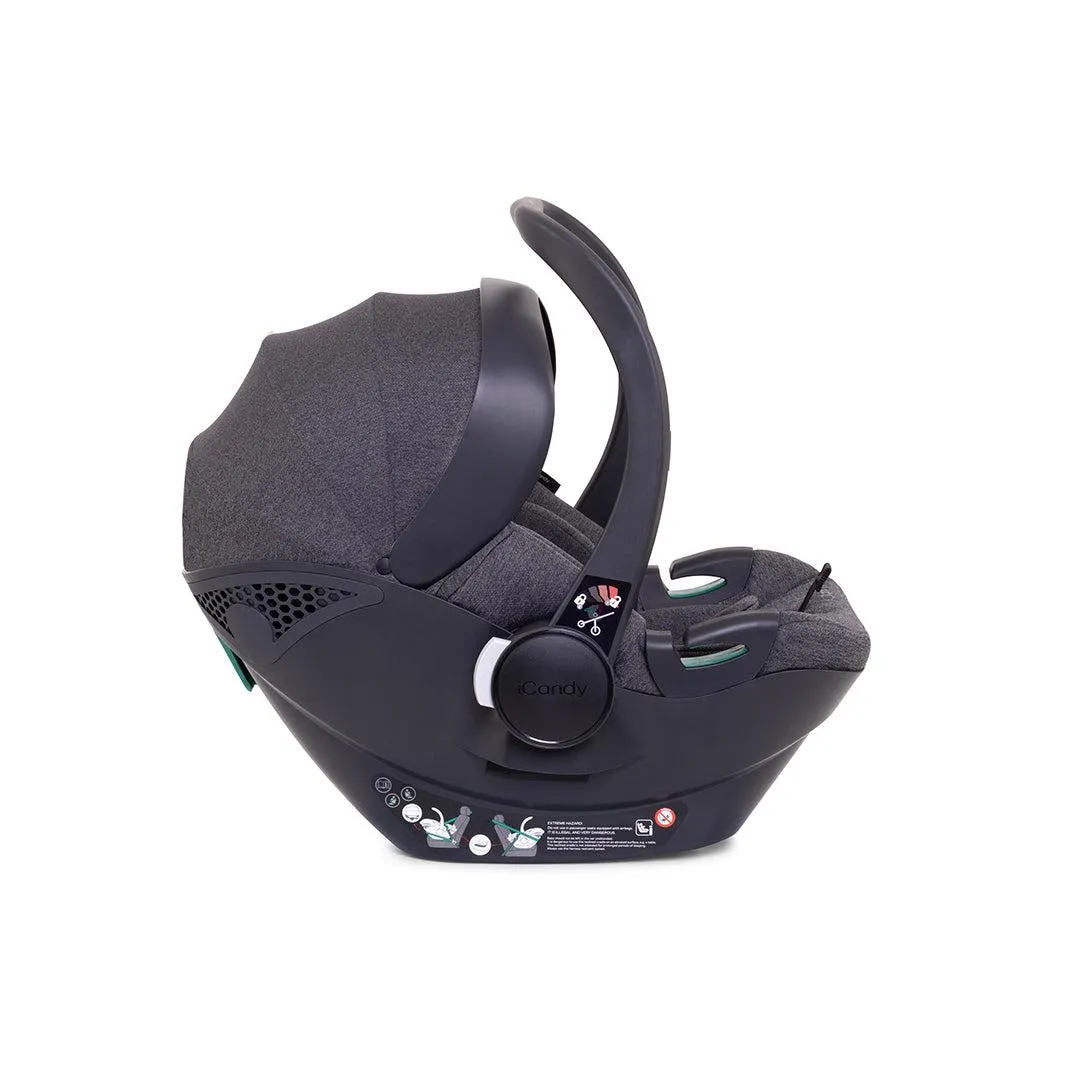iCandy Cocoon Infant Car Seat   Base - Dark Grey
