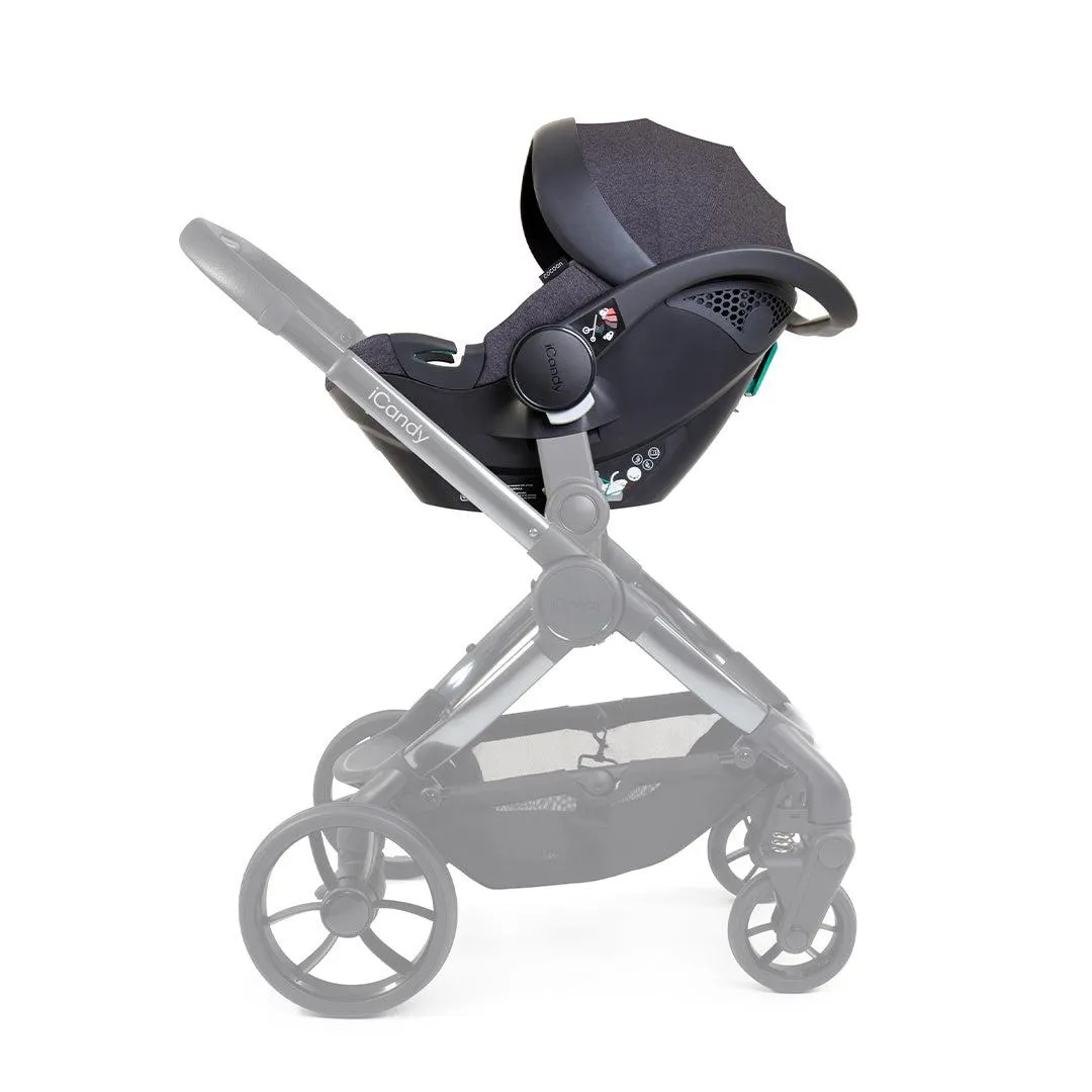 iCandy Cocoon Infant Car Seat   Base - Dark Grey