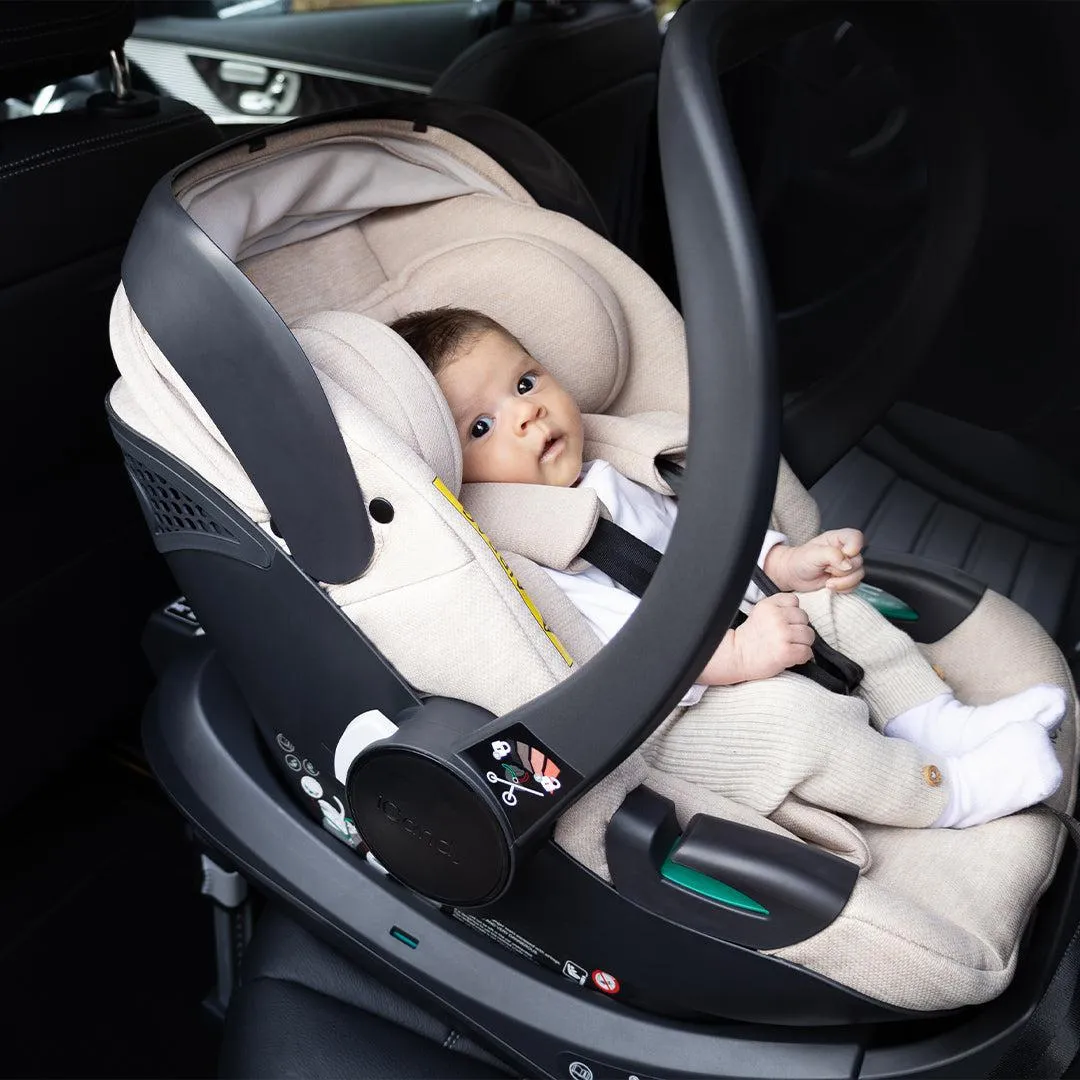 iCandy Cocoon Infant Car Seat   Base - Latte