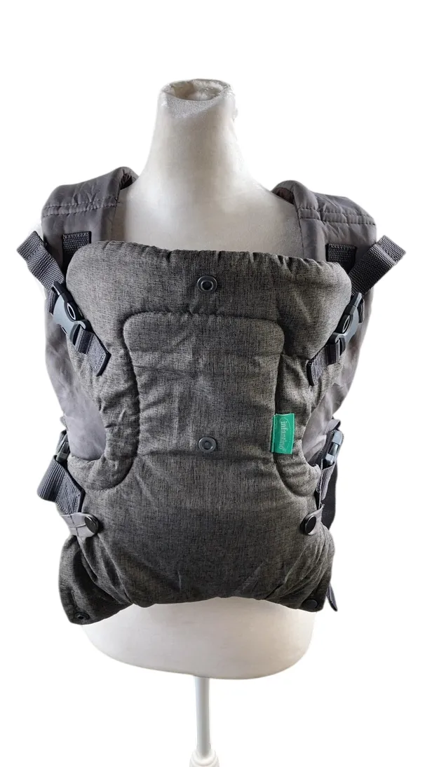 Infantino Flip Advanced 4-in-1 Convertible Carrier, Gray