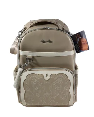 Itzy Ritzy Boss Plus Backpack Diaper Bag, Oat