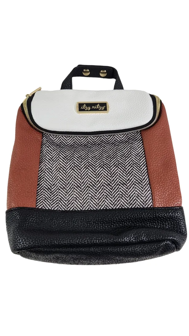 Itzy Ritzy Chill Like A Boss Bottle Bag, Coffee & Cream