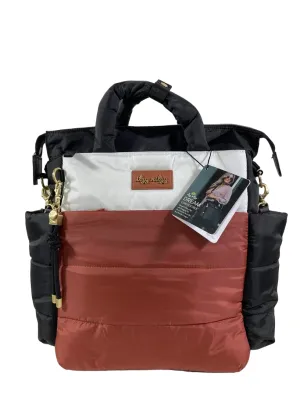 Itzy Ritzy Dream Convertible Diaper Bag, Coffee & Cream