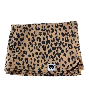 Jack And Emmy Huxbaby Organic Knit Blanket, Leopard