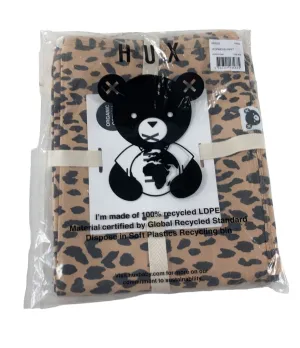 Jack And Emmy Huxbaby Organic Knit Blanket, Leopard