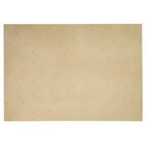 Jacquard Sherpa Rhys Rug, Beige