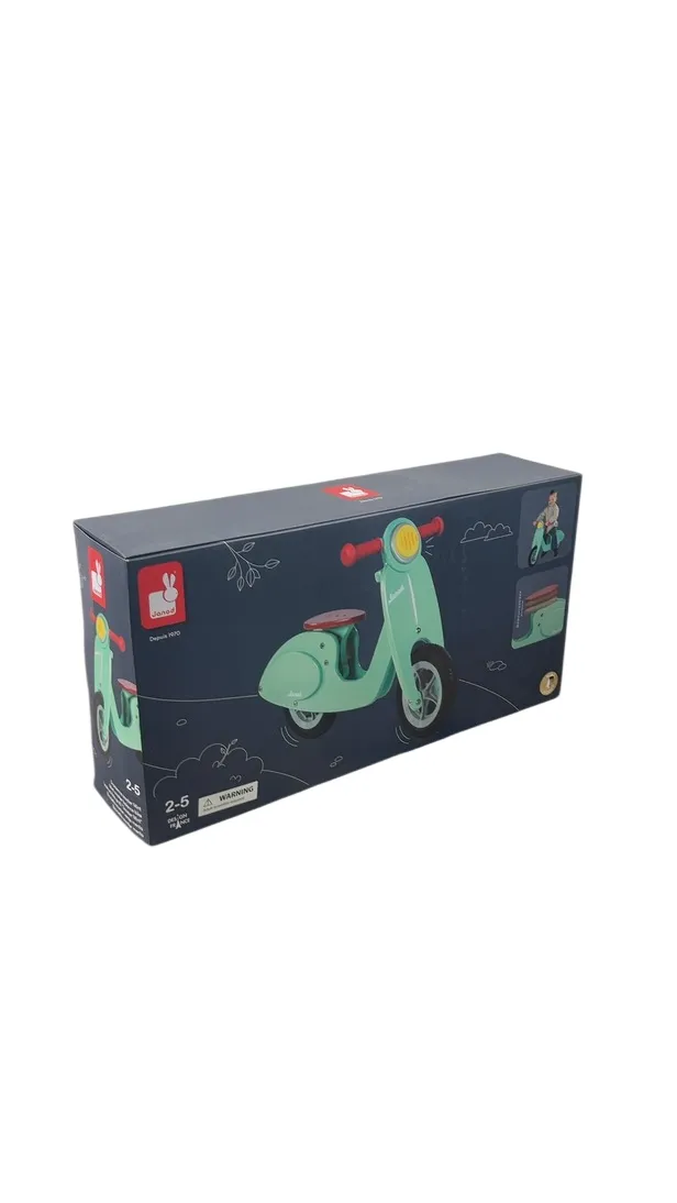 Janod Balance Scooter Bike, Mint