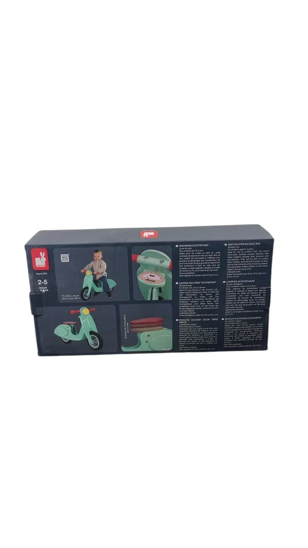 Janod Balance Scooter Bike, Mint