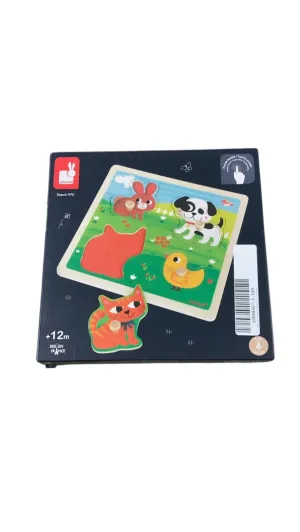 Janod Chunky Puzzle, My First Animals