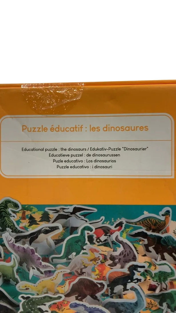 Janod Dinosaurs of the World 3D Puzzle 200 Pieces