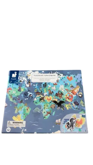 Janod Giant Floor Puzzle, Myths and Legends