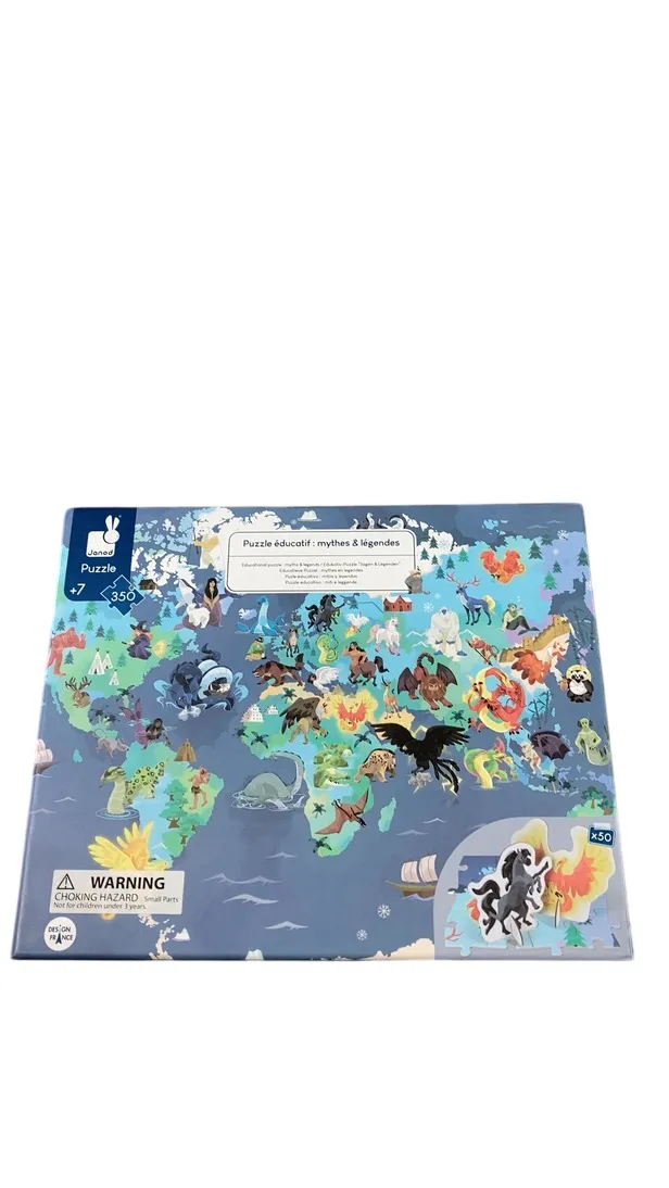 Janod Giant Floor Puzzle, Myths and Legends