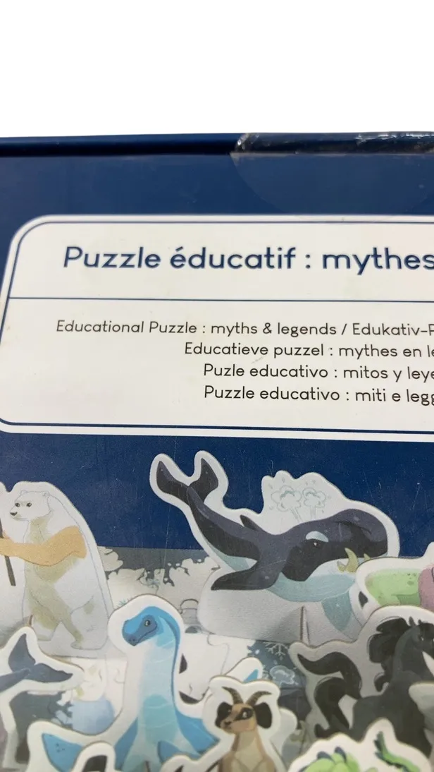 Janod Giant Floor Puzzle, Myths and Legends