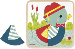 Janod Multi Level Puzzle, Duck