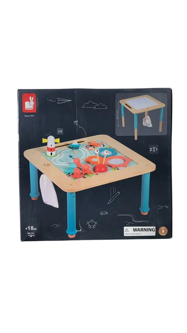 Janod Progressive Activity Table