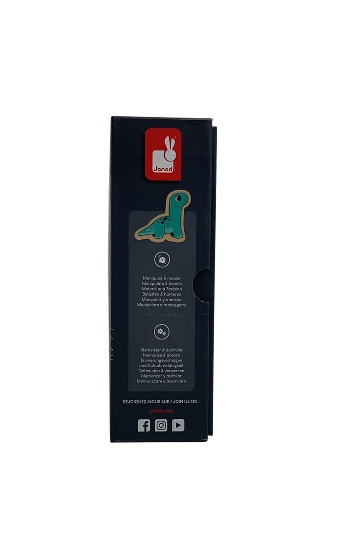 Janod Wood Dinosaur Progressive Puzzles