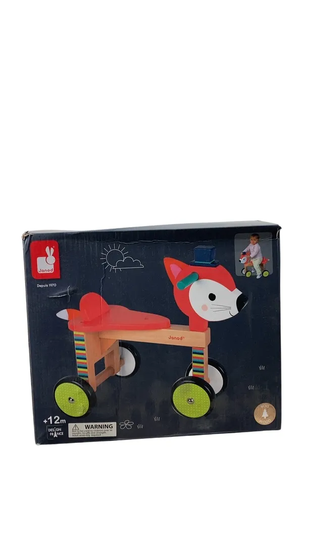 Janod Wooden Forest Fox Ride On