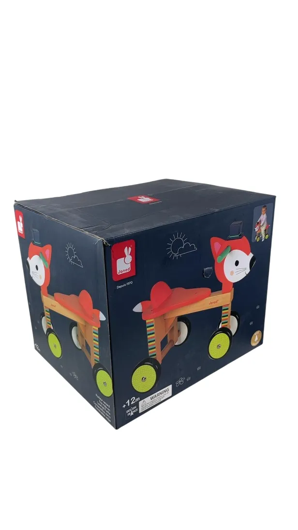 Janod Wooden Forest Fox Ride On