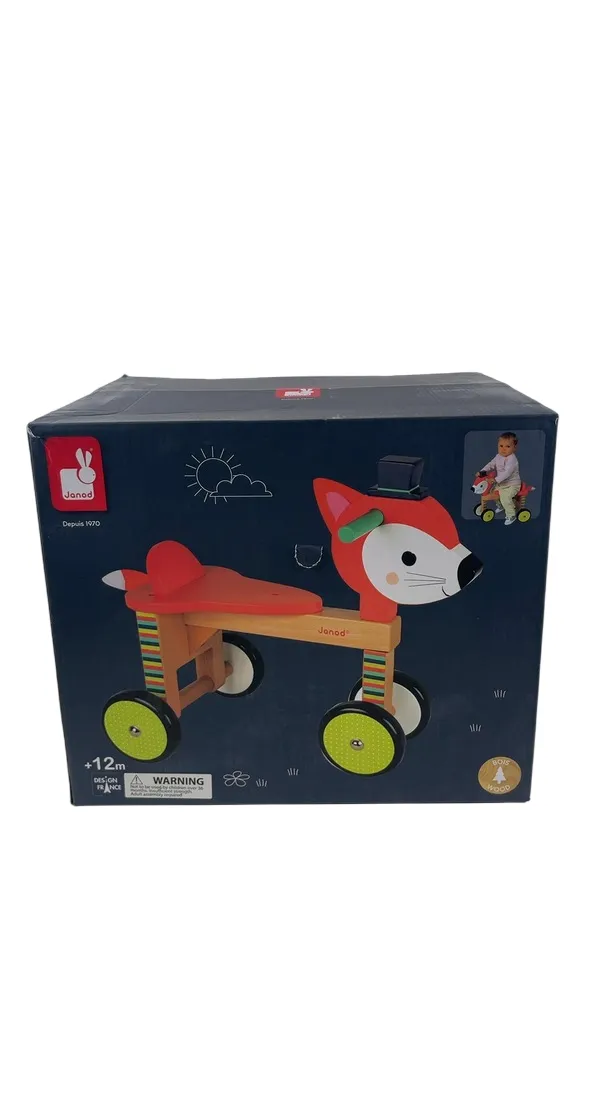 Janod Wooden Forest Fox Ride On