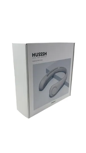 JISULIFE Neck Fan, Light Grey