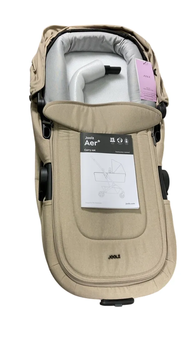 Joolz Aer  Carrycot, Sandy Taupe