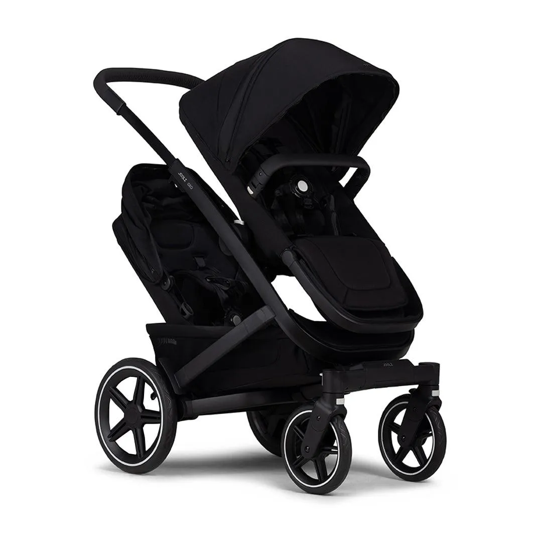 Joolz Geo3 Twin Pushchair - Brilliant Black