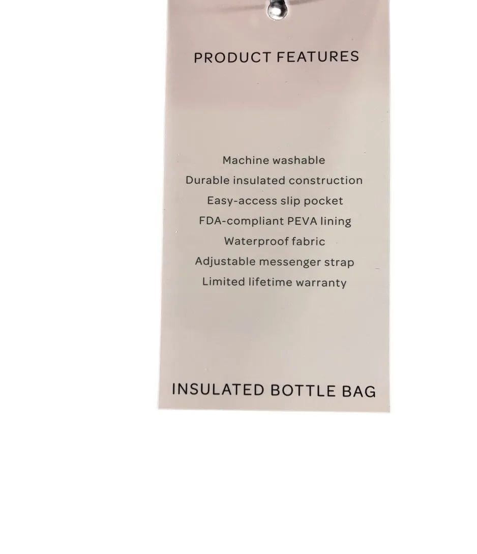 JuJuBe Insulated Bottle Bag, Taupe