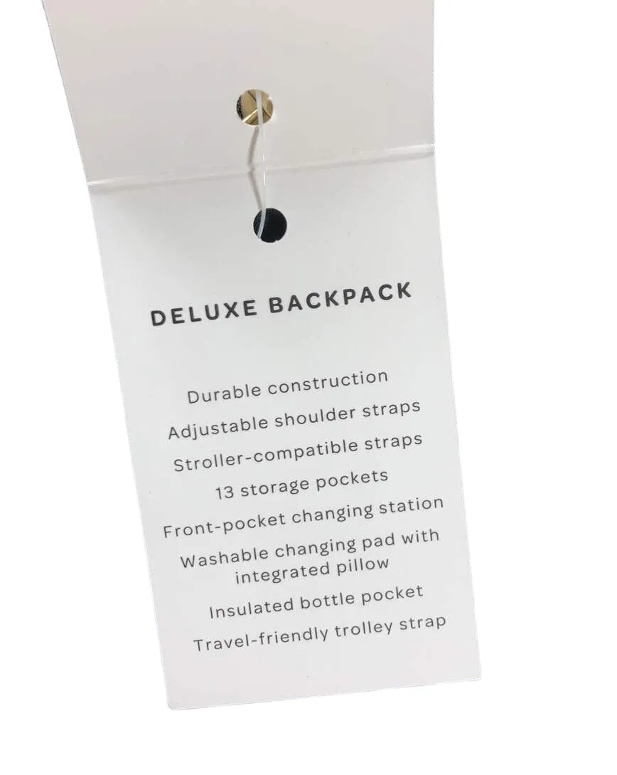 JuJuBe The Deluxe Diaper Backpack, Black