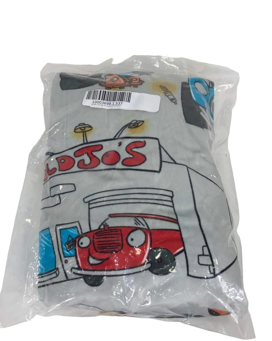 JumpOff Jo Floor Lounger Soft Pillow Cover, Jo's Garage
