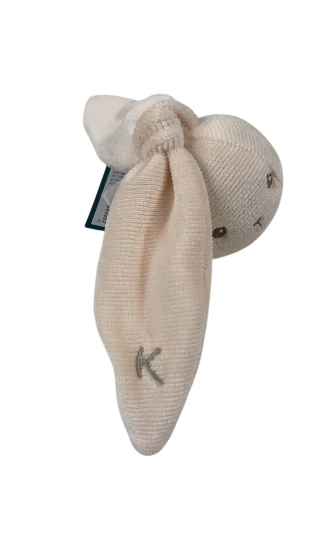 Kaloo Rabbit Rattle Ball, Cream