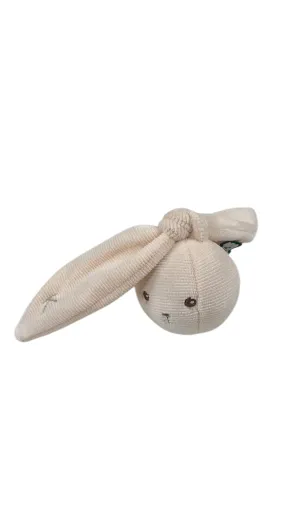 Kaloo Rabbit Rattle Ball, Cream