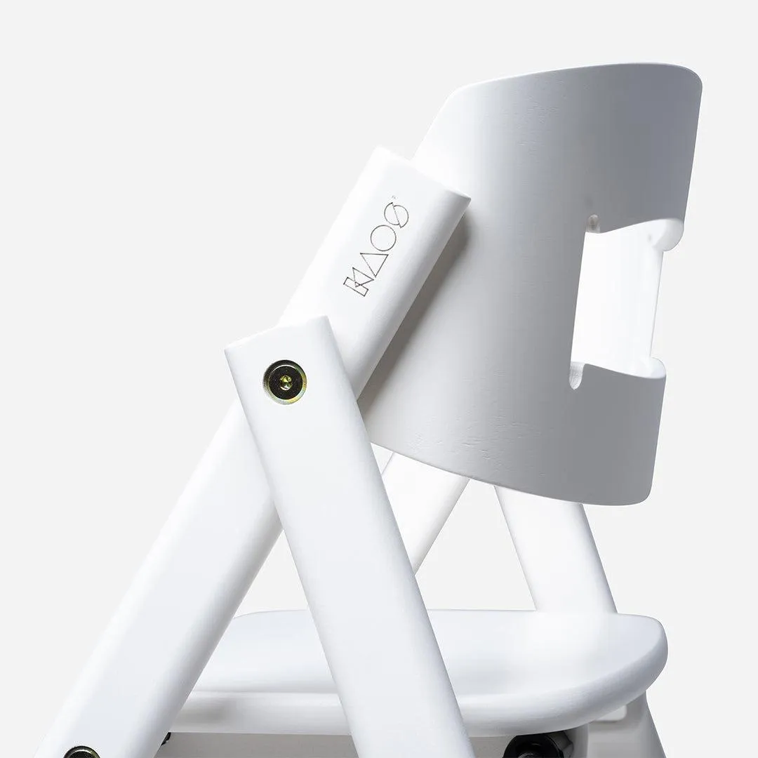 KAOS KLAPP Highchair - Beech - White