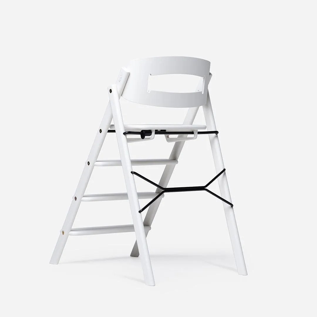 KAOS KLAPP Highchair - Beech - White