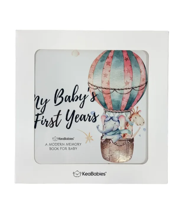 KeaBabies Craft Baby First Years Memory Book, Adventureland