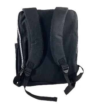 KeaBabies Explorer Diaper Backpack, Trendy Black