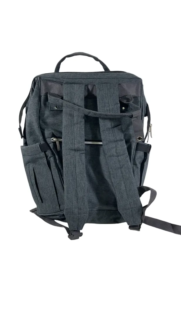 KeaBabies Original Diaper Backpack, Mystic Grey