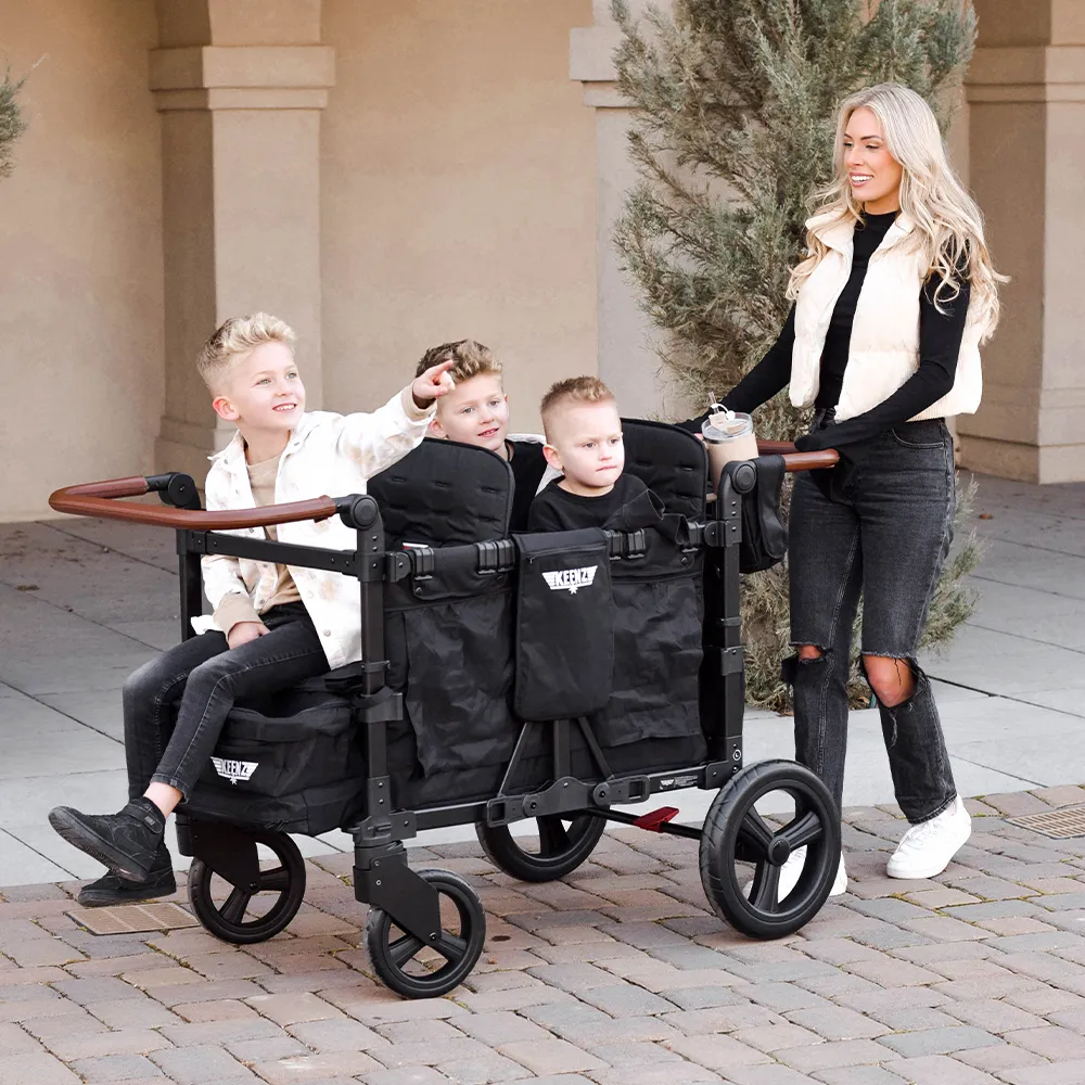 Keenz Vyo͞o The Seating Chameleon Stroller Wagon, 4 Passenger, Multiple Colors