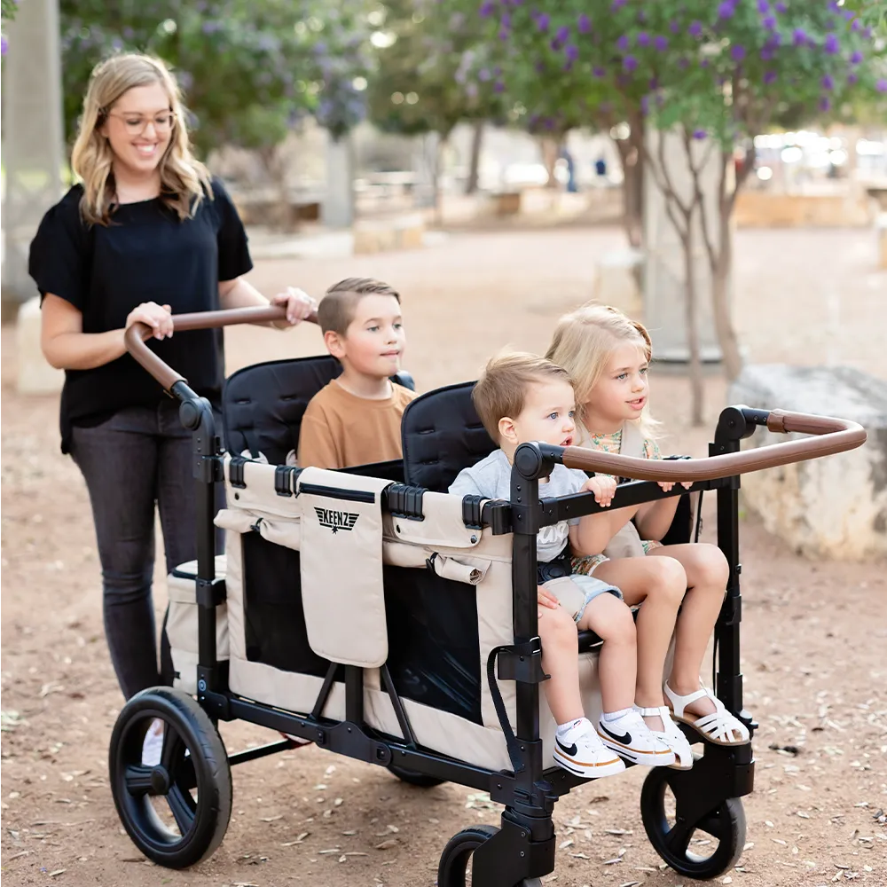 Keenz Vyo͞o The Seating Chameleon Stroller Wagon, 4 Passenger, Multiple Colors