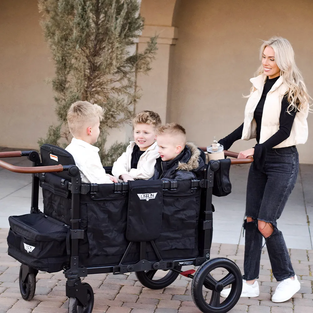 Keenz Vyo͞o The Seating Chameleon Stroller Wagon, 4 Passenger, Multiple Colors