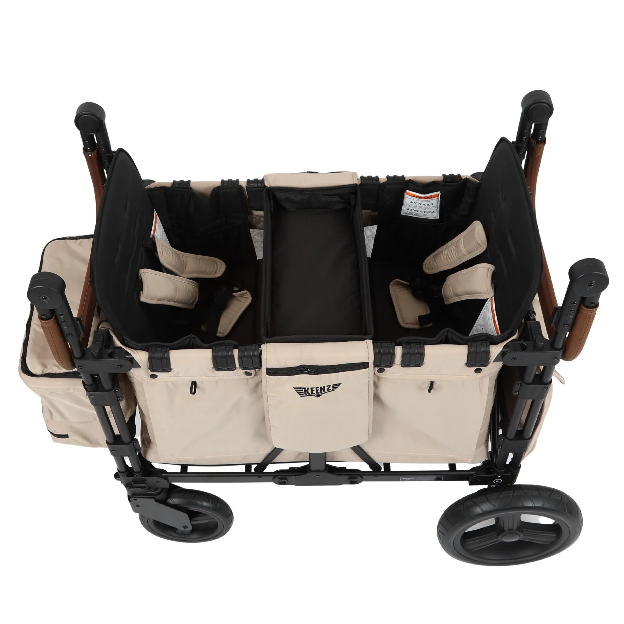 Keenz XC Luxury Comfort Stroller Wagon, 2 Passenger, Multiple Colors