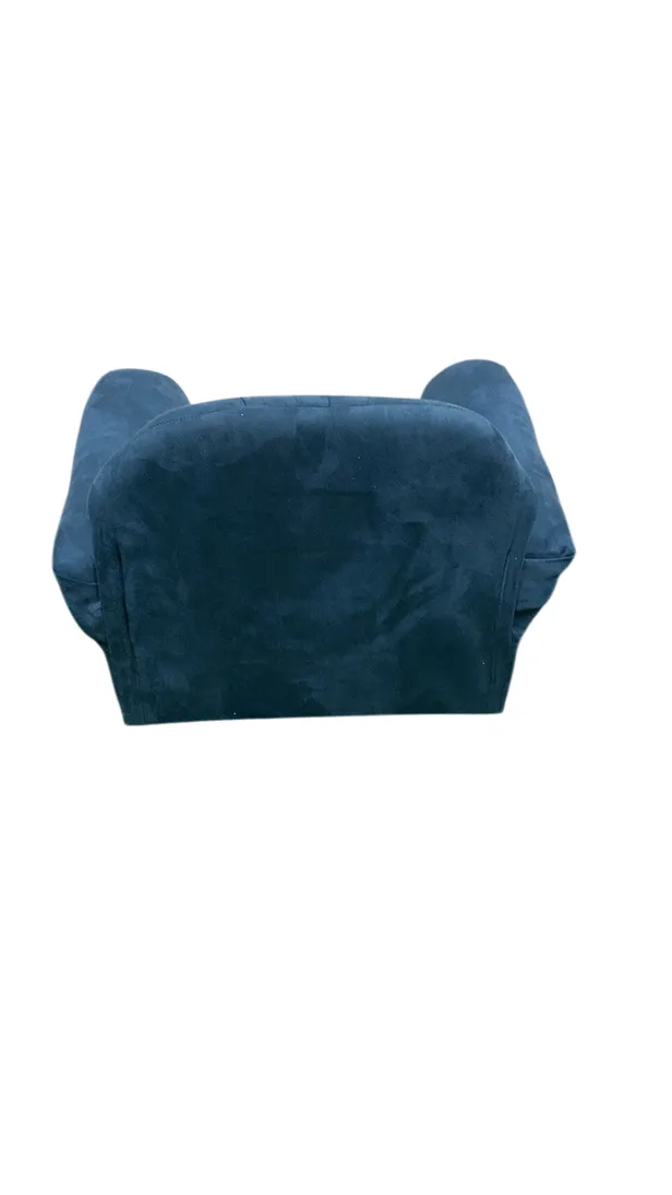Keet Roundy Microsuede Children’s Chair, Navy