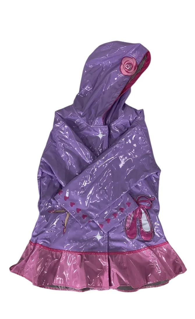 Kidorable Ballerina Raincoat, 7 yr