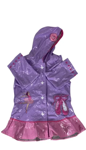 Kidorable Ballerina Raincoat, 7 yr