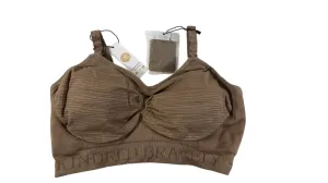 Kindred Bravely Sublime Hands-Free Pumping & Nursing Bra, Medium, Latte, Busty