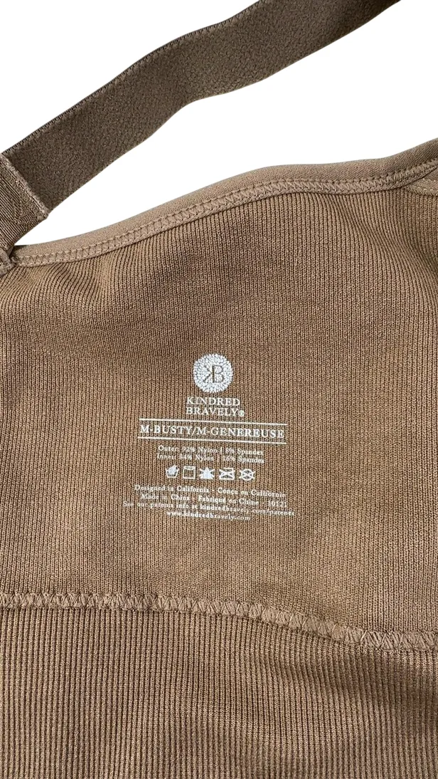 Kindred Bravely Sublime Hands-Free Pumping & Nursing Bra, Medium, Latte, Busty