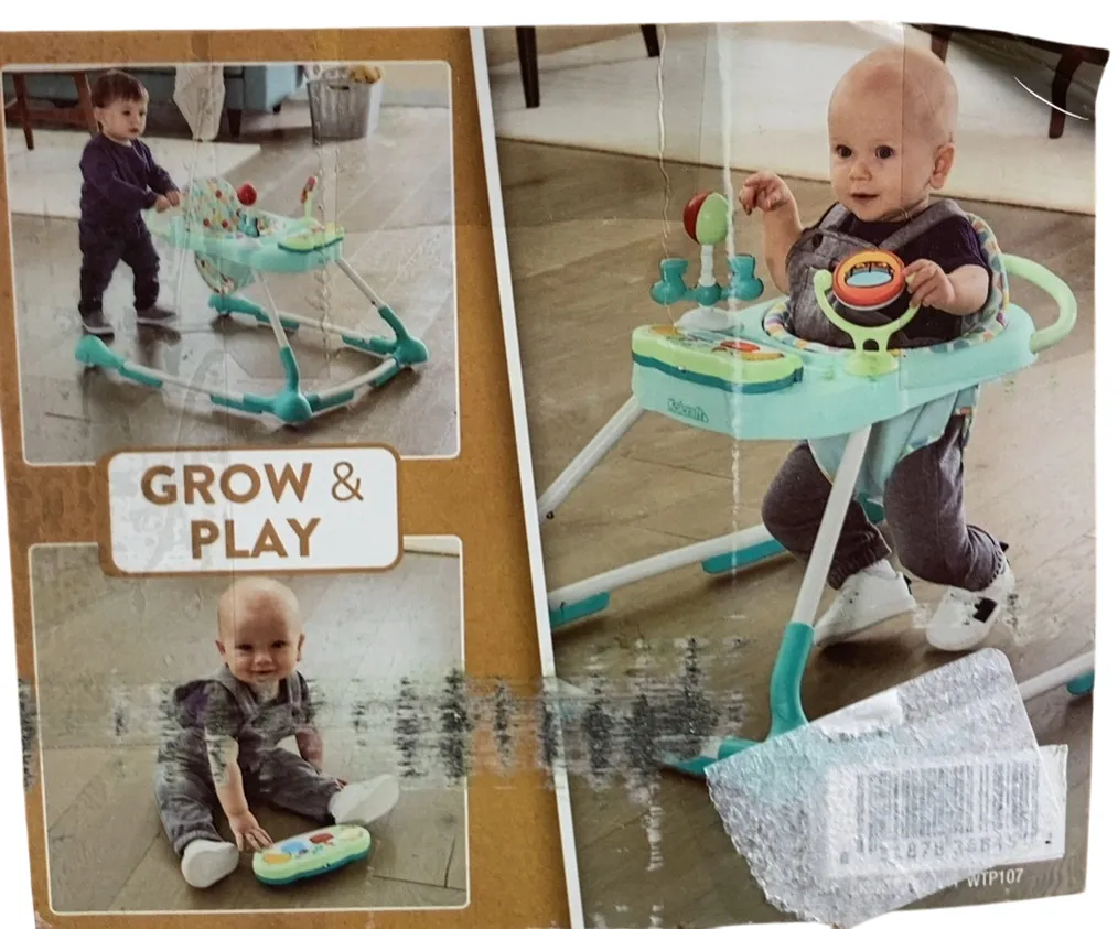 Kolcraft Tiny Steps Groove 3-in-1 Activity Walker
