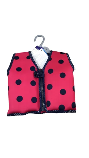 Konfidence Original Swim Jacket, Medium (3-5 years), Pink Ladybird