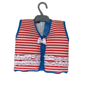 Konfidence Original Swim Jacket, Medium (3-5 years), Red Stripe