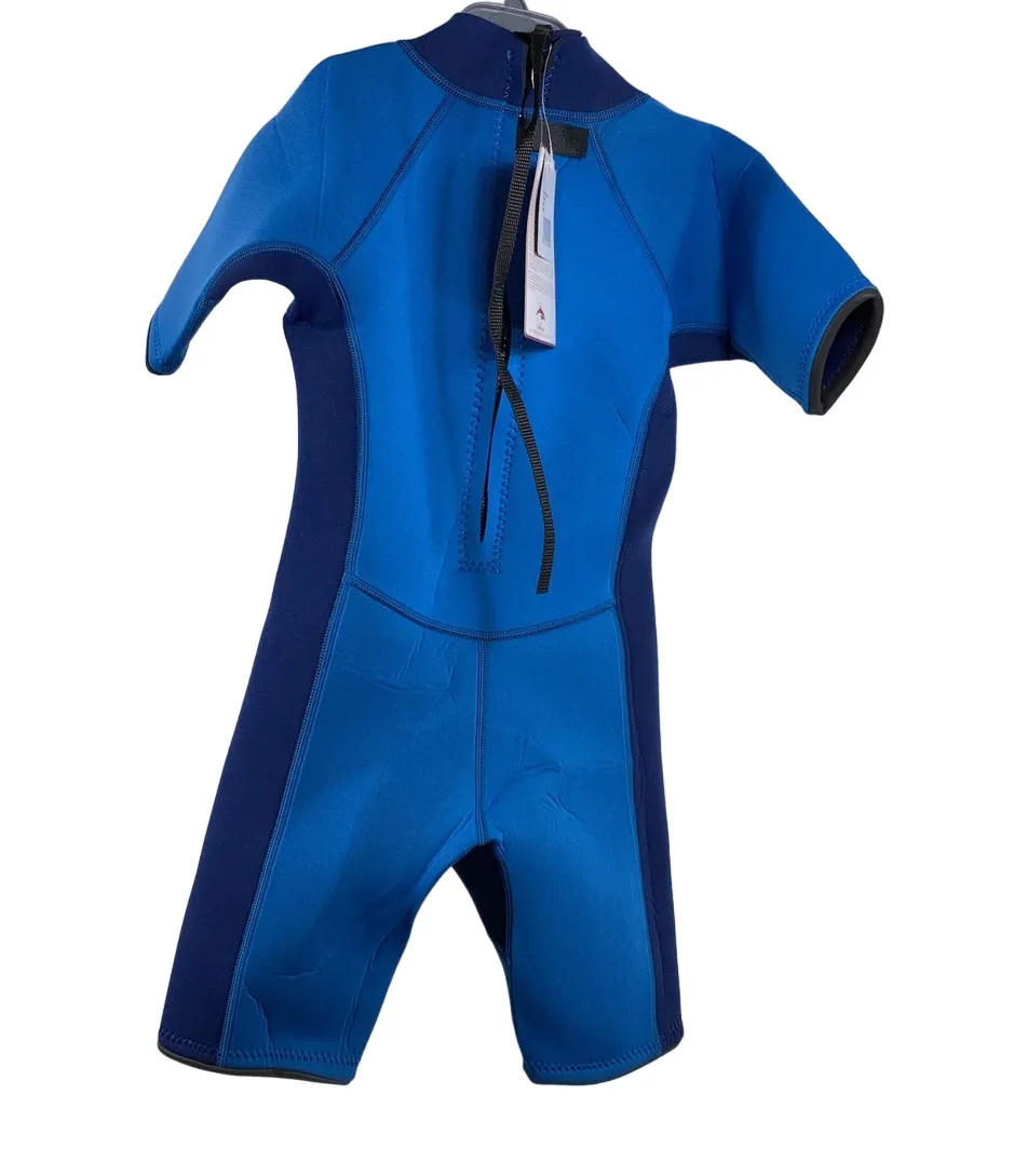 Konfidence Shortie Child Wetsuit, 9-10yrs, Blue