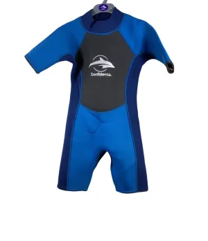 Konfidence Shortie Child Wetsuit, 9-10yrs, Blue